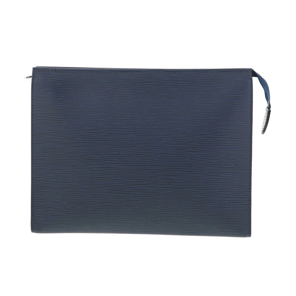 LOUIS VUITTON Clutch Toilette Bag Shoulder Clutch Epi Andigo Blue